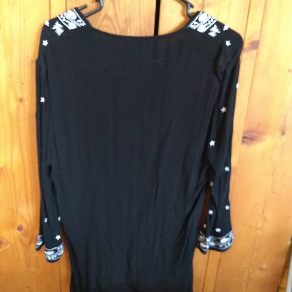 Cathy Daniels Embroidered Blouse - Picture 2 of 4